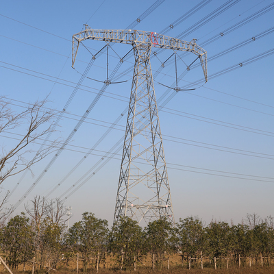 ANSI Elektrische van de de Hoogspanningshoek van de Transmissietoren de Hoogspanningmacht Q235b