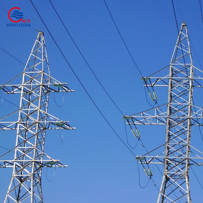 de hoogspanning Q355B galvaniseerde elektrische staaltoren voor machtstransmissie