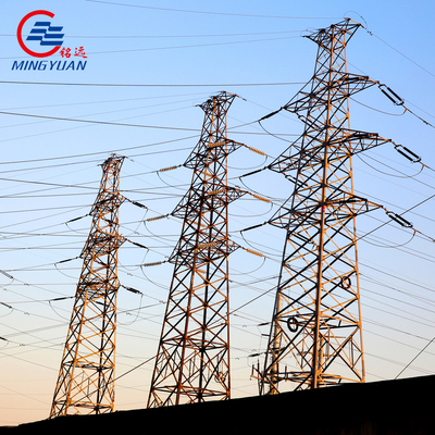De hete Onderdompeling galvaniseerde Elektrisch Tubulair Legged Rooster Drie Vier van de Transmissietoren 110kV Q355B