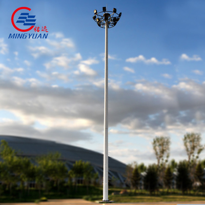 Q345s355 Hoge Mast Lichte Pool met de Tubulaire Lamp van het Laddershdg Staal voor Vierkante Luchthaven