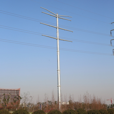 de hete onderdompeling galvaniseerde achthoekige elektrische van de het nutspool van het poolmetaal tubulaire het staalpool