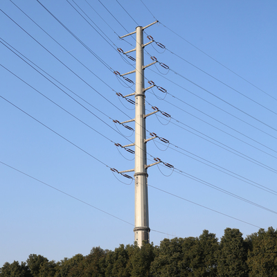 Galvaniseerde het metaal Hete Ondergedompelde Elektrische Nut Polen de Toren van de Hoogspanningstransmissie