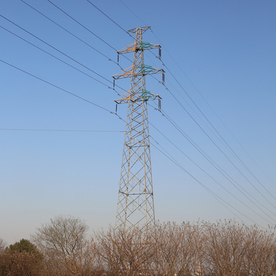 De hoek Gegalvaniseerde 220kv-Torens van de Transmissielijn, 10m-Hoogspannings Elektrische Toren