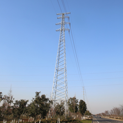 ANSI Elektrische van de de Hoogspanningshoek van de Transmissietoren de Hoogspanningmacht Q235b