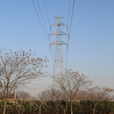ANSI Elektrische van de de Hoogspanningshoek van de Transmissietoren de Hoogspanningmacht Q235b