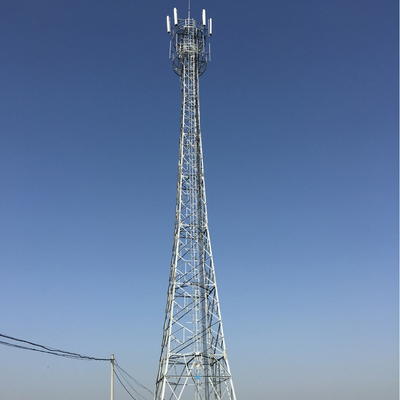 De gegalvaniseerde Mast van de het Roostertoren van Q355b Zelfstandige voor Telecommunicatie