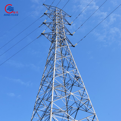 de hoogspanning Q355B galvaniseerde elektrische staaltoren voor machtstransmissie