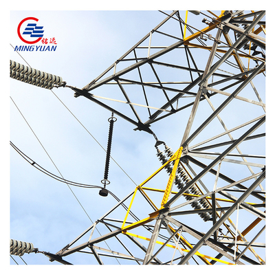 Hoogspanning Electric Power Transmissie Toren Gegalvaniseerd Q345 ASTM A123