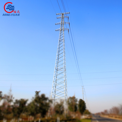 De hete Onderdompeling galvaniseerde Elektrisch Tubulair Legged Rooster Drie Vier van de Transmissietoren 110kV Q355B