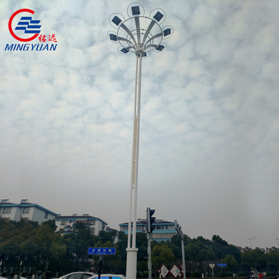 Q345s355 Hoge Mast Lichte Pool met de Tubulaire Lamp van het Laddershdg Staal voor Vierkante Luchthaven