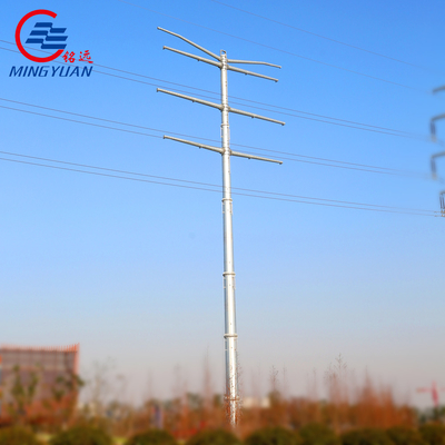 Het luchtstaal Polen van het Lijnnut HDG voor Veelhoekige het Metaaldistributie 220kV van Multisided