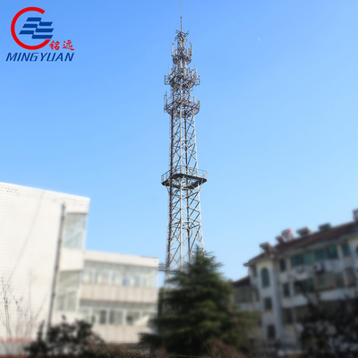 60m Monopole Telecommunicatie Toren Tubulaire Communicatie Cel Toren