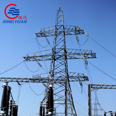 Hoge spanning dubbelcircuit toren 66 Kv Spanning